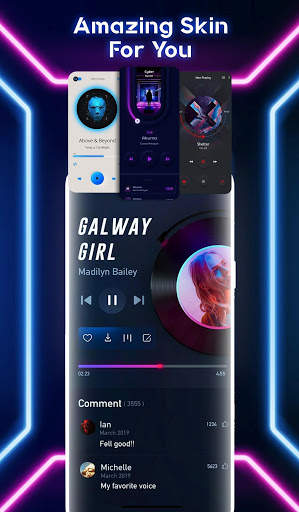 Music Player Galaxy S10 S20 Ultra Free Music screenshot 4