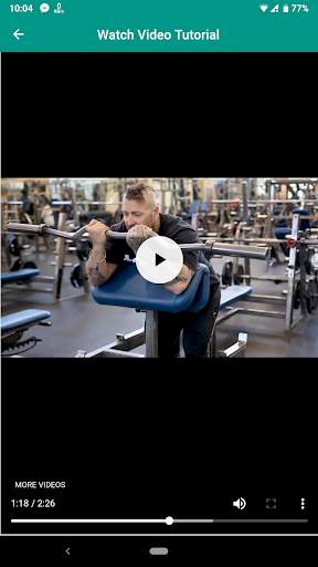 2019 GymWorkout screenshot 2