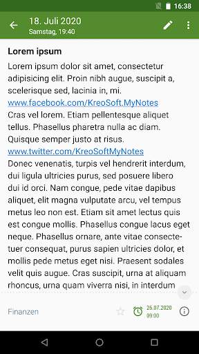 Meine Notizen - Notizblock screenshot 5