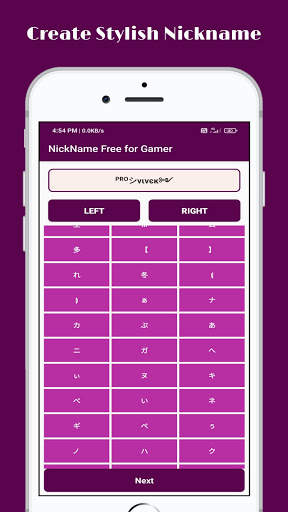 Nickname Generator : For Gamer screenshot 2