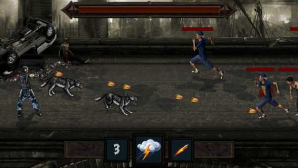 Zombie invasion : shooting games 2d screenshot 2