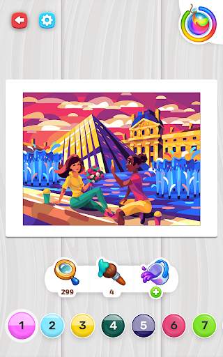Color Stories - color journey, paint art gallery screenshot 23