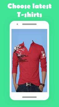 Man T-Shirt Photo Suit screenshot 3