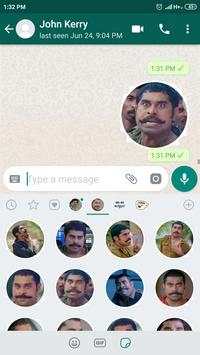 Malayalam sticker for WhatsApp (WAStickerApps) screenshot 5