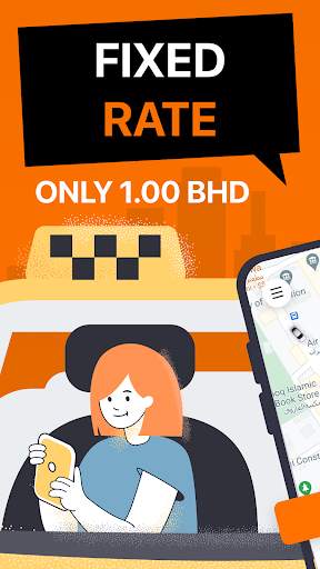 Bahrain Taxi: Request Ride screenshot 1