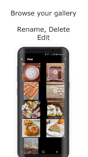 Photo Gallery - Edit photos and videos 3 تصوير الشاشة