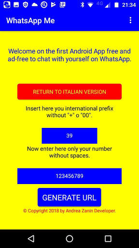 [Vecchia Versione] MessageME On WA screenshot 2