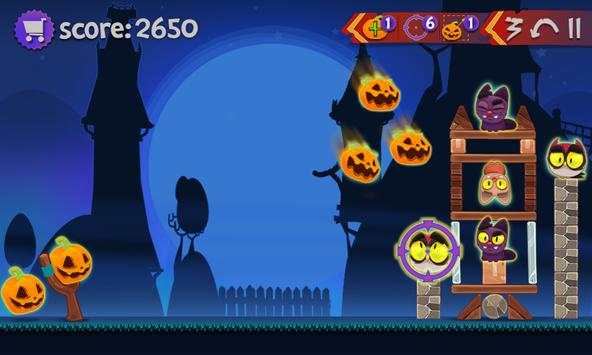 Angry Pumpkins Halloween स्क्रीनशॉट 3