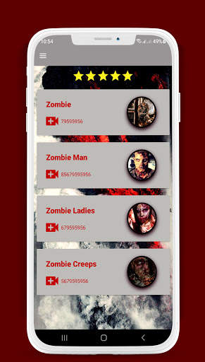 zombie call prank screenshot 1