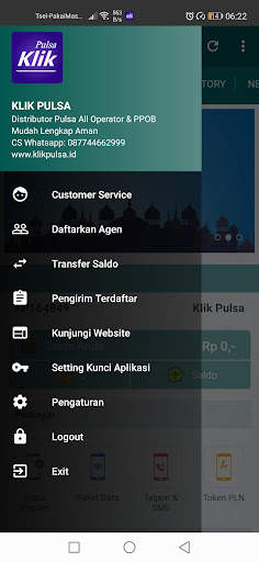Klik Pulsa - Agen pulsa termurah dan terpercaya 4 تصوير الشاشة