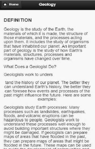 Geology screenshot 2