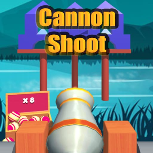 Cannon shoot icon