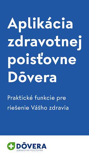 Dôvera aplikácia screenshot 1