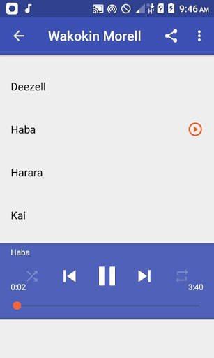 Morell Songs screenshot 3