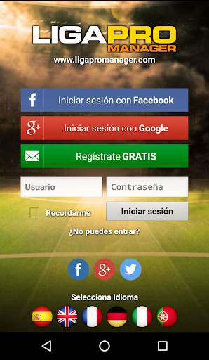 LigaPro Manager screenshot 1