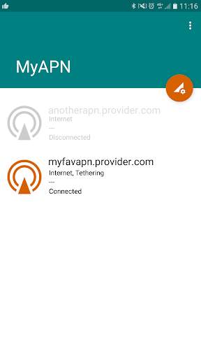 MyAPN - APN Manager, Switcher screenshot 1