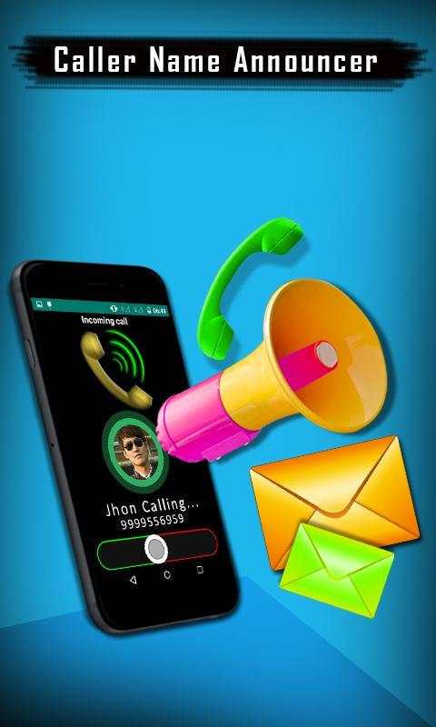 Caller Name Announcer - Speaker - Ringtone maker screenshot 1