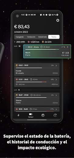 EEVEE - Seguir costes de cobro screenshot 3
