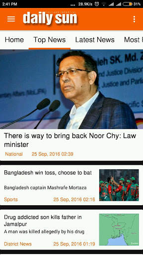 Daily Sun screenshot 9
