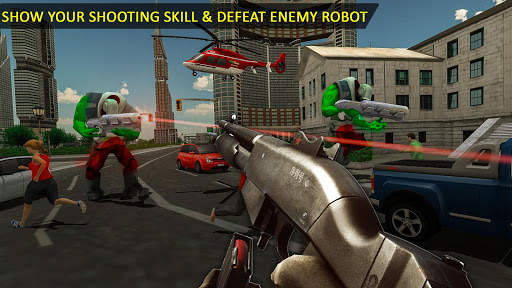 US Commando Robot Shooting Sur screenshot 2