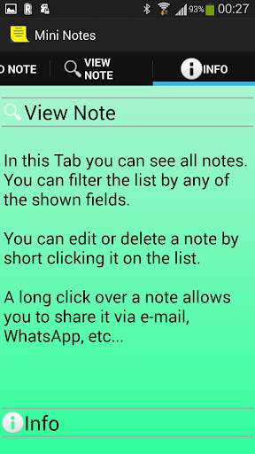 Mini Notes screenshot 4