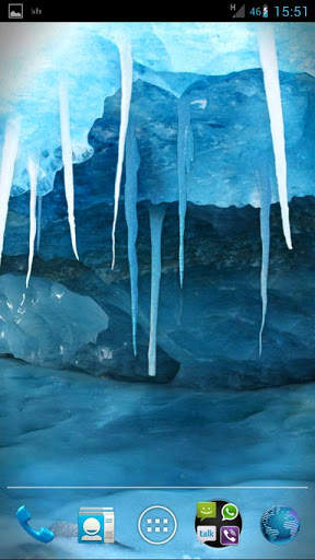 RealDepth Ice Cave Free LWP screenshot 4