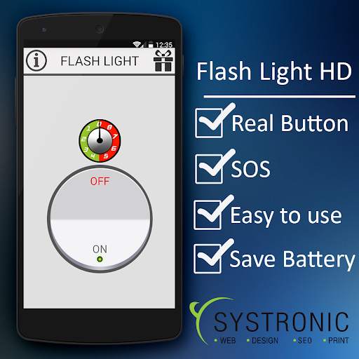 Flashlight Real HD screenshot 2