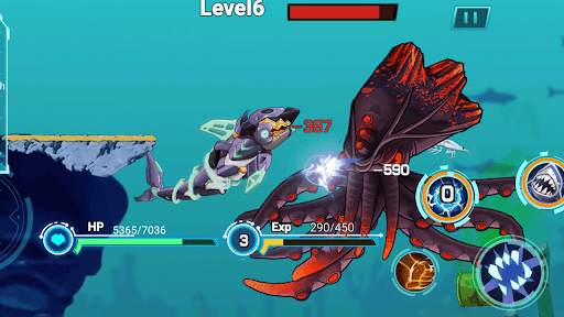 Mecha Shark: Sea Monster screenshot 2