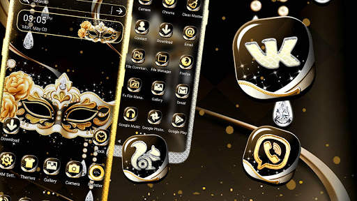 Carnival Mask Launcher Theme screenshot 1