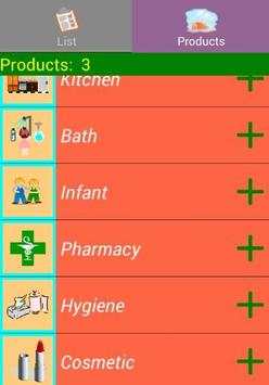 Shopping List Color Easy screenshot 2