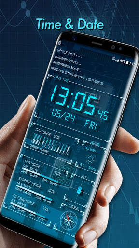 Device Info Live Wallpaper for Free screenshot 2