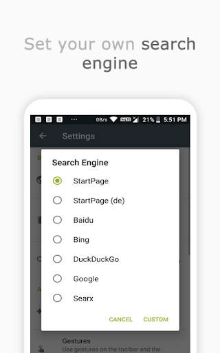 Cosmic Browser: Fast, Safe, Private & Ad-blocker screenshot 5