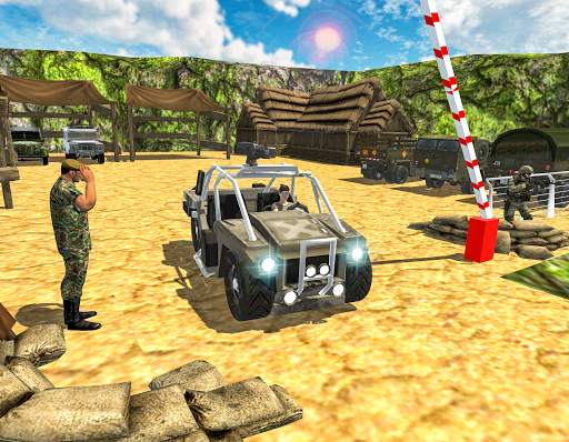 US Army Truck Driving - Military Transport Games screenshot 5