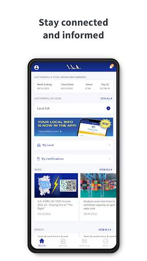 ILA Longshoremen’s Association screenshot 1