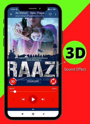 Dolby 3d Music Player screenshot 2