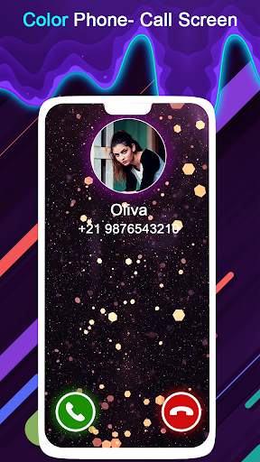 Color Phone - Call Screen screenshot 1