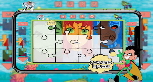 Coloriage Teen Titans screenshot 3