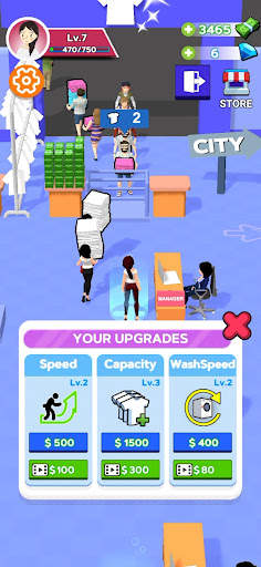 Laundry Tycoon - Business Sim screenshot 2