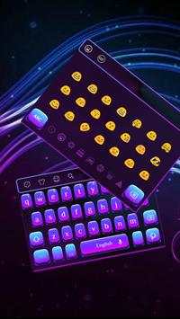 Simple Purple Light Keyboard screenshot 1
