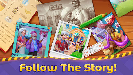 Grand Cafe Story－Match-3 screenshot 5