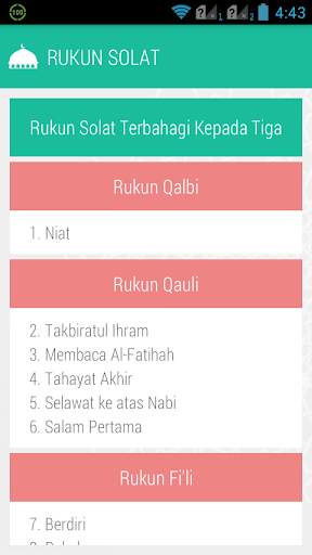Solat Fardhu screenshot 4