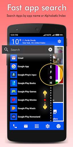 Win 10 metro launcher pro theme screenshot 3
