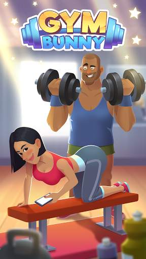 Gym Bunny - Idle clicker game screenshot 1