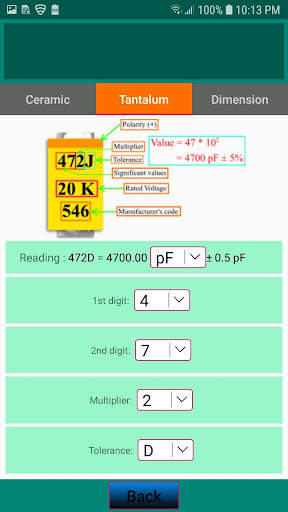 SMD Resistor Code screenshot 7