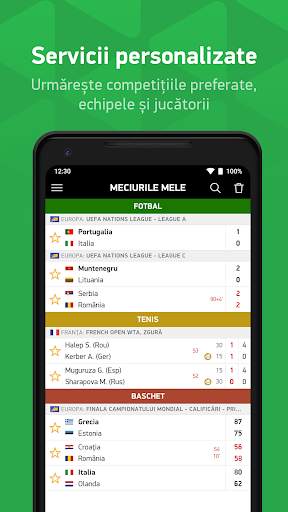 FlashScore - rezultate live screenshot 5