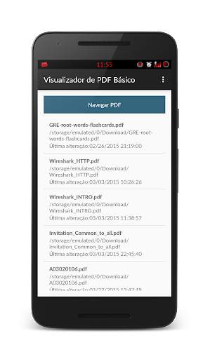 Basic PDF Reader screenshot 1
