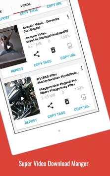 Video Downloader for Instagram - InSaver Repost screenshot 21