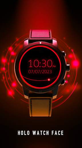 Holo Watch face screenshot 2