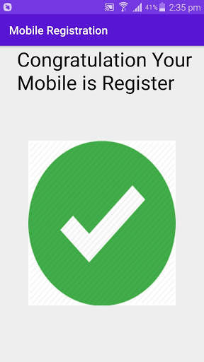 Mobile Registration System App for Prank screenshot 6