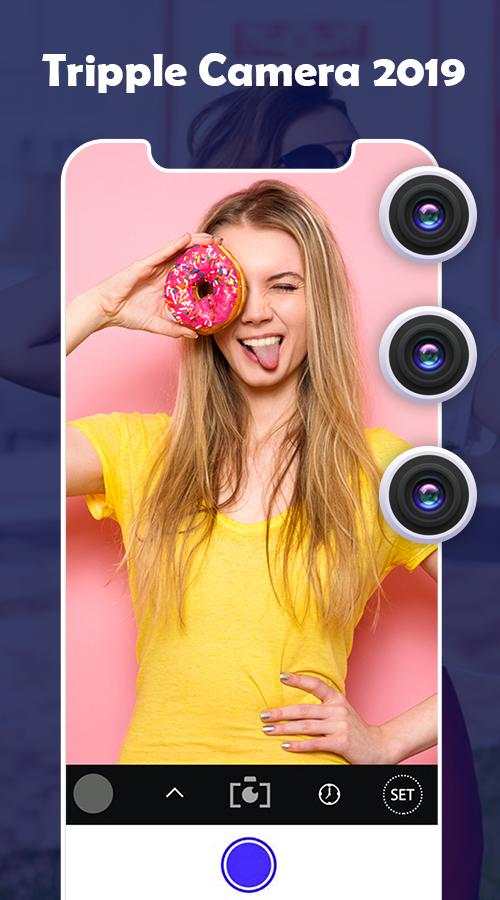 Triple Camera | 48 HD-X DSLR Camera 2020 screenshot 1